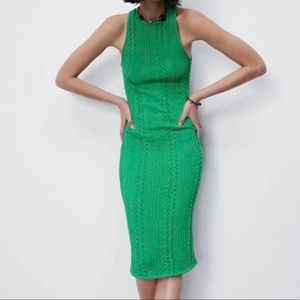 Zara Cable Knit Dress